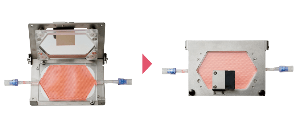 Uses a unique liquid thickness control method suitable for bag culture